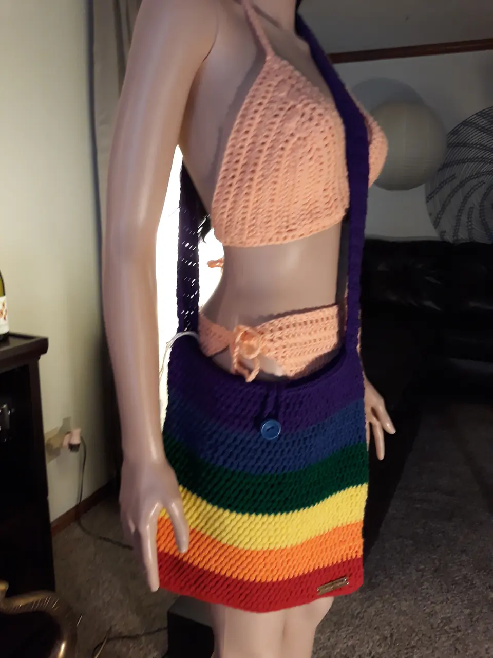 Rainbow Crossbody Bag
